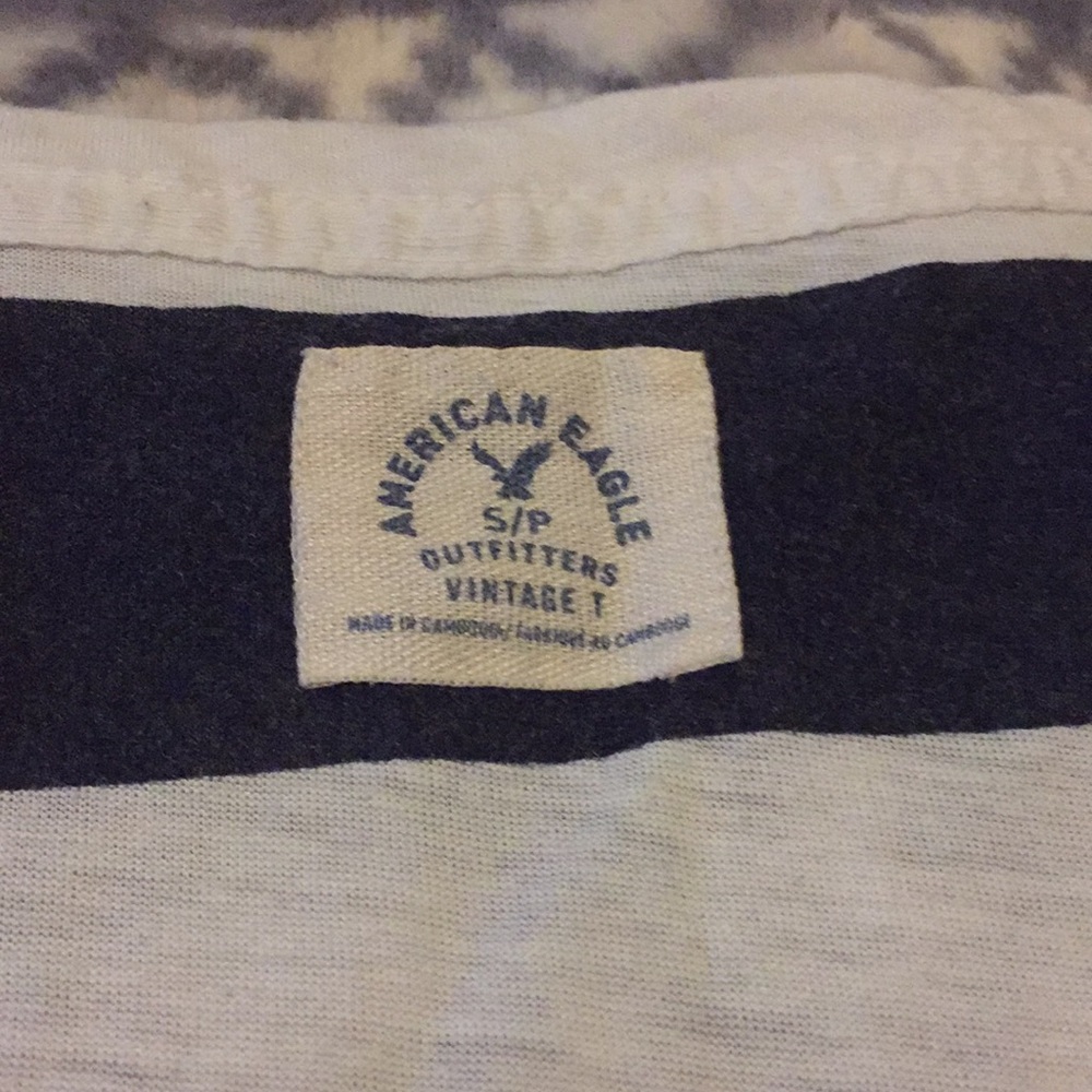 Striped v neck! - Picture 2 of 2